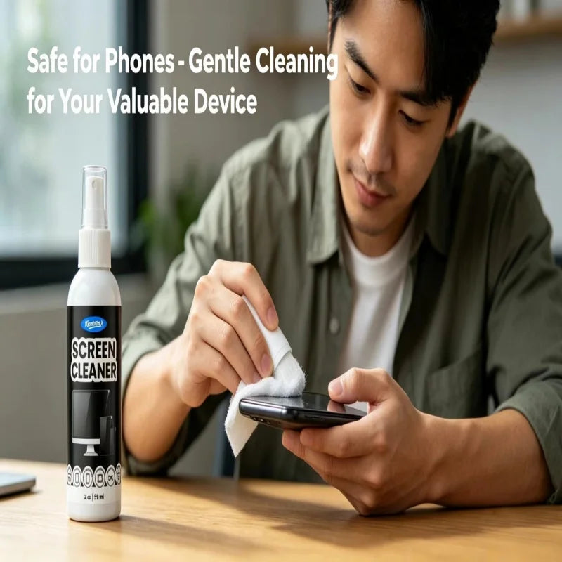 KineShineX Screen Cleaner Effectively Cleans Oil and Stains on Screens is Convenient and Easy to Use and is Suitable for Screen