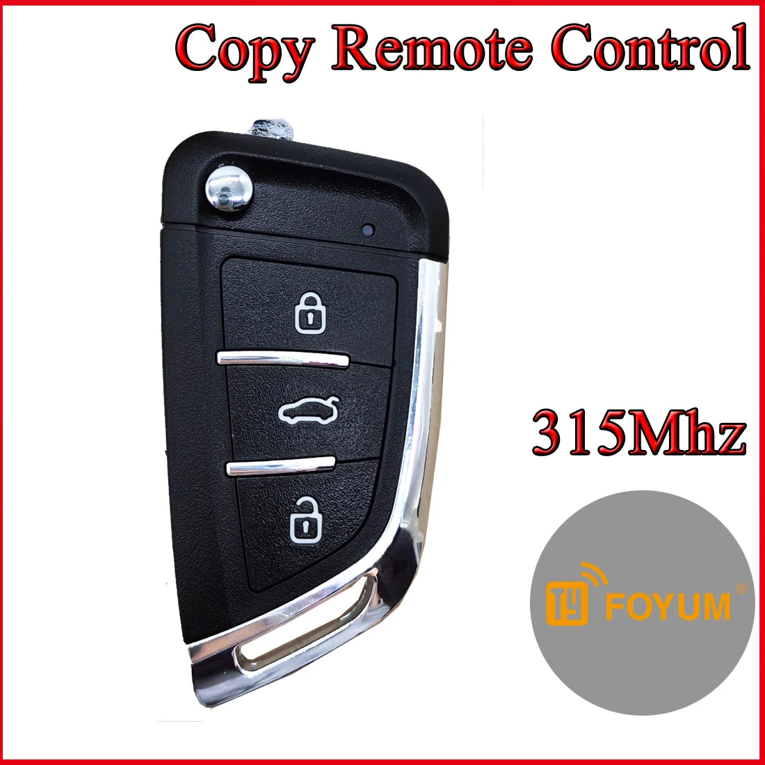 433Mhz Cloning Remote Control For Car Key Learning Fixed Code Face to Face Wireless Control Transmitter Portable Duplicator
