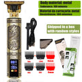 OHS Electric Hair Clipper Professional USB Cordless Clipper Professional Beard Trimmer Haircut Grooming Kit Hair Cutting Machine