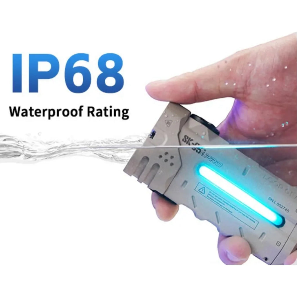 Linterna LED plana multifuncional LOOP MAO de 4360 lúmenes, foco recargable con imán en la cola para senderismo y transporte diario