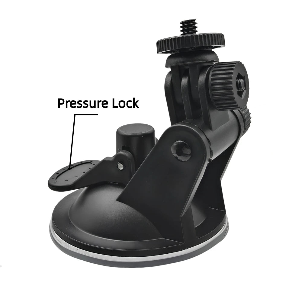 Suction Cup Mount Car Glass Vehicle Windshield Holder For GoPro Hero 13 12 11 10 Insta360 X3 X4 DJI OSMO Action 5 Pro Camera