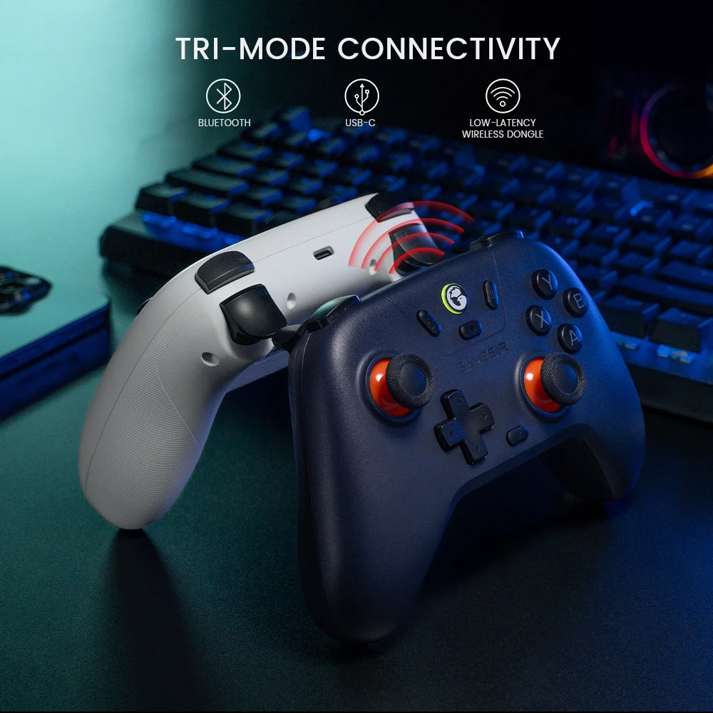 GameSir Nova Lite kabelloses Gamepad, Spielecontroller für Switch, Android, iOS, PC und Steam-Spiele mit Hall-Effekt-PC-Joysticks