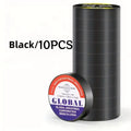 50m high-temperature resistant black rubber electrical tape-durable and soft insulating adhesive, used for industrial, household