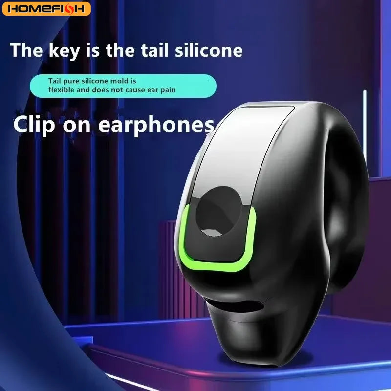 BT GD28 Business-Wireless-Ohrhörer zum Aufstecken, einkanalig, In-Ear, Bewegungs-Stereo, Knochenleitung, Mini-Mono-TWS-Ohrhörer