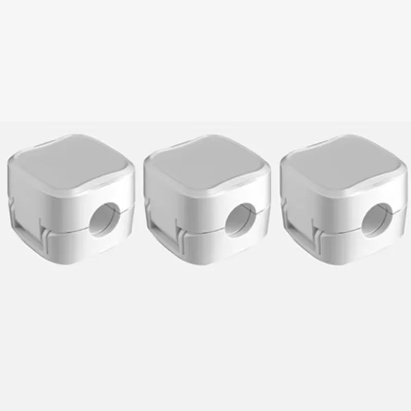 3-12 stk./sæt magnetiske kabelclips, justerbar ledningsholder under skrivebordet, organiseringsholder til kabelstyring