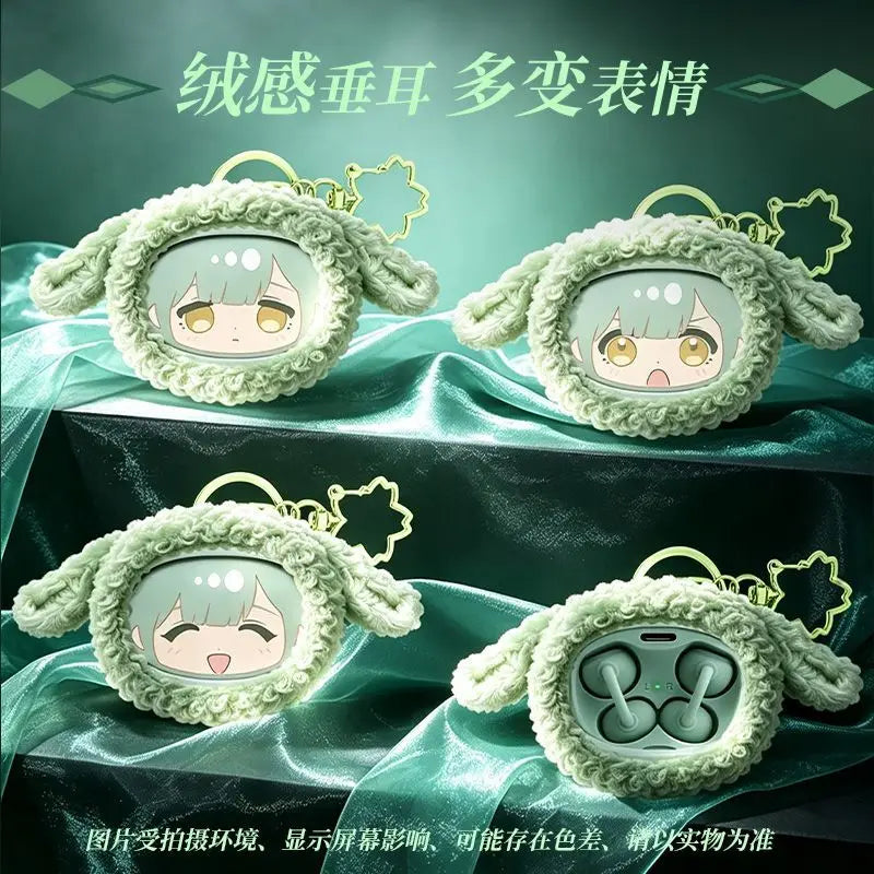 Auriculares Bluetooth de clip BanG Dream Ave Mujica Mortis de preventa, auriculares inalámbricos con voz de personaje de anime, productos y regalos