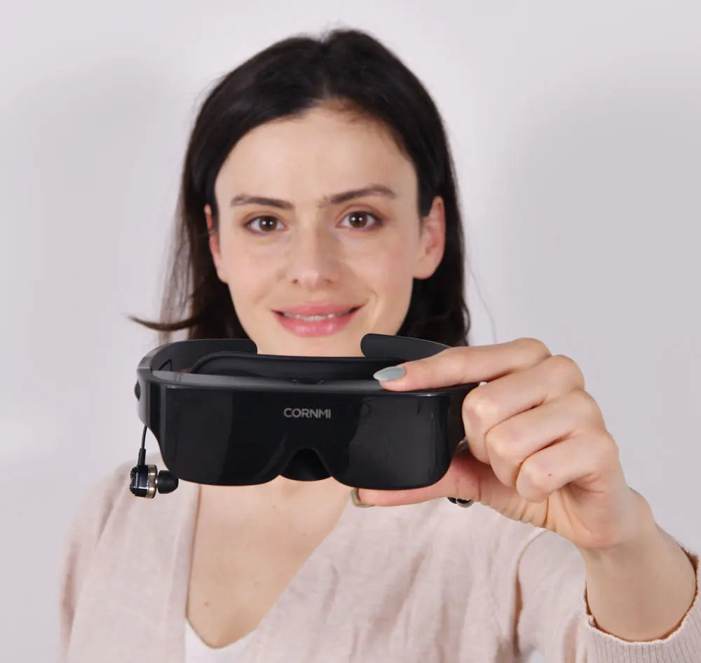 Immersive 3D Smart Glasses Virtual Reality Head Mounted Display for Private Cinema And Gaming AR Hardware Stock