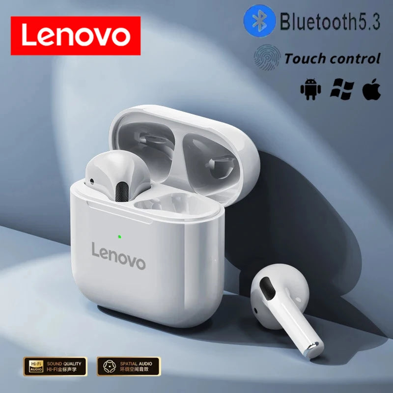 Original Lenovo Pro4 TWS kabelloses Bluetooth-Headset, HiFi-Ohrhörer mit Geräuschreduzierung, wasserdicht, für Gaming und Sport, mit Mikrofon