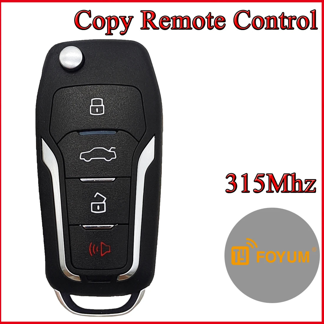 433Mhz Cloning Remote Control For Car Key Learning Fixed Code Face to Face Wireless Control Transmitter Portable Duplicator