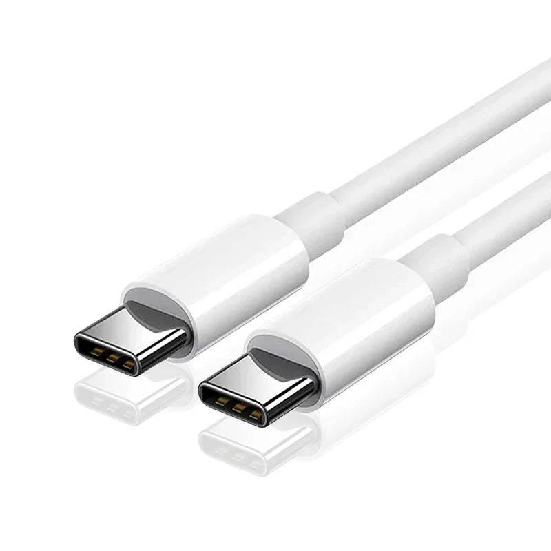 PD 100W USB C to USB Type C Cable Fast Charge Data Cable For Huawei Samsung Xiaomi Macbook iPad Data Line Type C To Type C