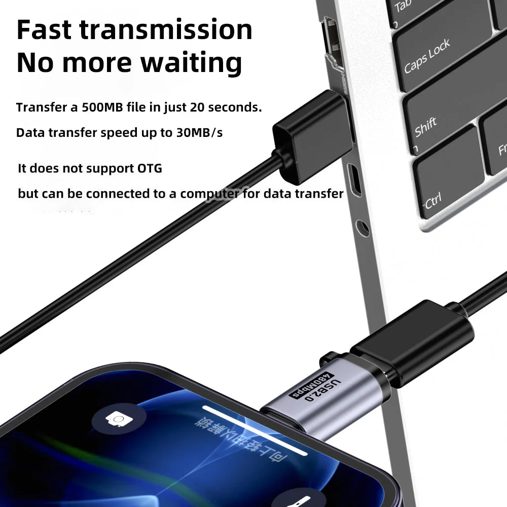 USB C Adapter Type C Female to Micro to Mini USB Male Converter IPhone14 13 Xiaomi Samsung iOS Male Charger Adapter