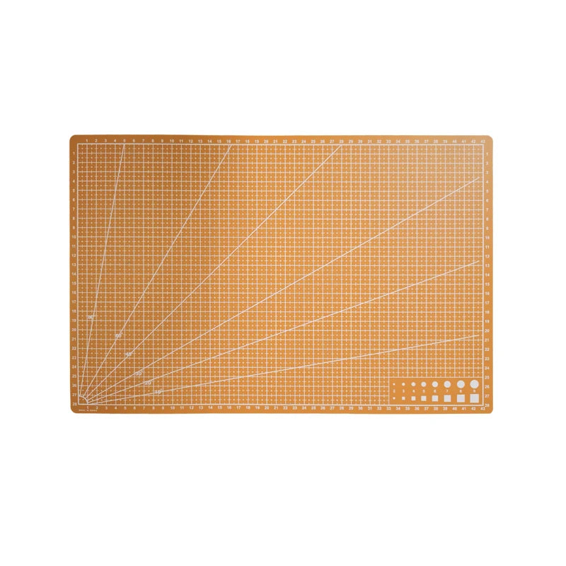 Tapis de découpe A3 en PVC, tapis de table en cuir, processus anti-découpe, sculpture double face, processus DIY pour étudiants, tapis auto-cicatrisant 45×30x0,09cm