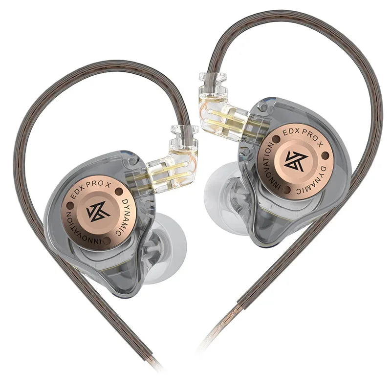 KZ EDX PRO X dynamiske øretelefoner, HIFI-bas, earbuds til sport og musik med støjreduktion, headset, KZ EDX PROX ZSTX ZSN PROX EDC EDA ZVX