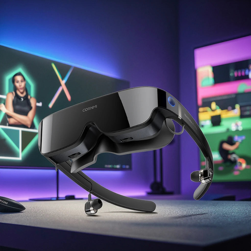 Space VR Game Giant Screen Virtual Reality Smart Glasses Head Mounted Display Immersive 3D Private Cinema Gaming Hardware