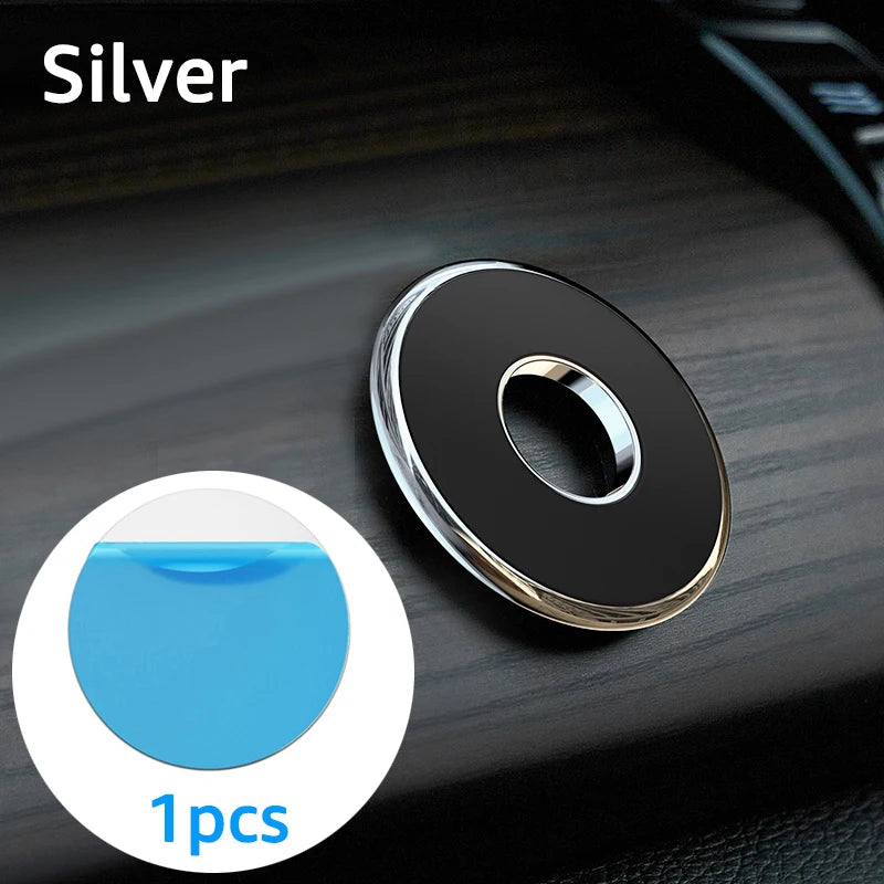 Universal Magnetic Car Phone Holder Stand Round Magnet Car Mount Bracket GPS Smartphone Mobile Support In Car Bracket for IPhone