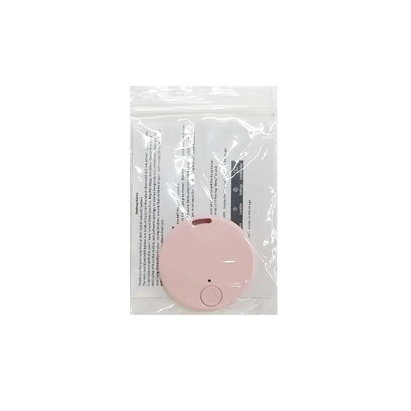 Mini GPS-locator med tyverialarm, smart Bluetooth-kompatibel tracker til pung og nøglering, hunde-, kæledyrs- og børnesporing, nøglefinder