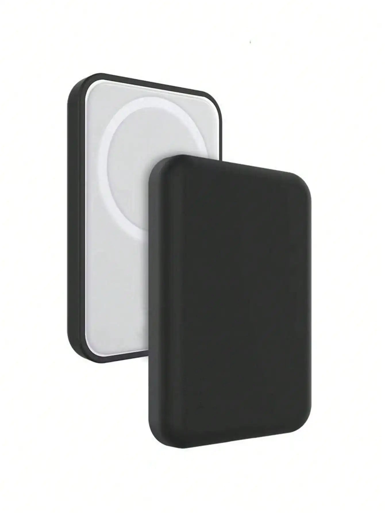1Pcs Black TPU Charging Case Protector, Compatible With Apple's Original MagSafe Wireless Power Bank