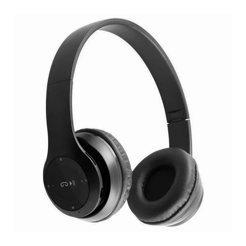 Auriculares Bluetooth 5.3 para gaming, inalámbricos de modo dual, plegables, con reducción de ruido, para música, iPhone y Xiaomi