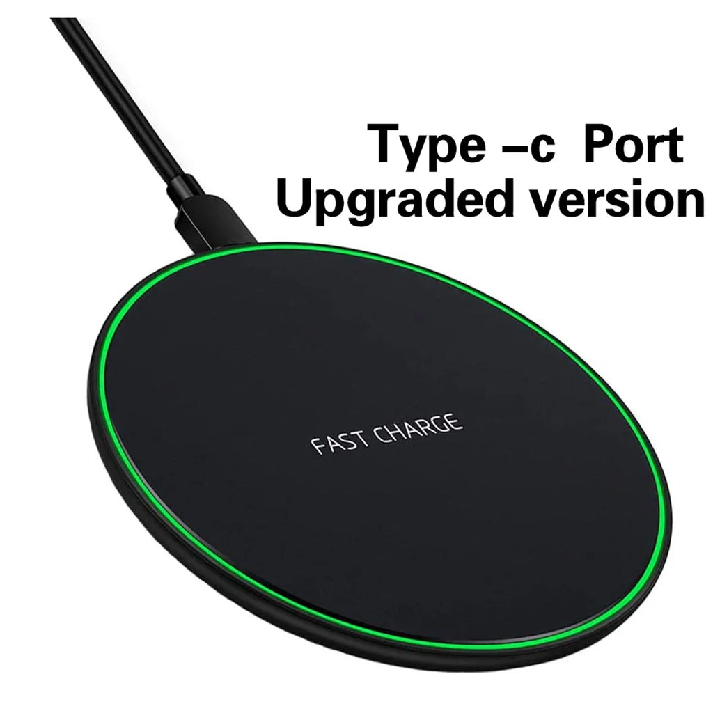 30W Fast Wireless Charger Pad For IPhone17 16 15 14 13 X Pro Max 8 Samsung Galaxy S23 Xiaomi Wireless Charging Station Chargers