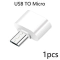 Mini Type-C  to USB Adapter 3.0 USB-C  Male OTG A Female Data Connector For MacBook ProiPadMini 6/ProMacBookAirType CDevice