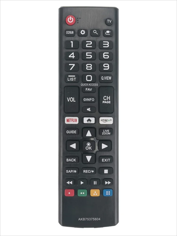 NY AKB75375604-fjernbetjening kompatibel med SMART TV-modellerne 43UK6300PUE 32LK610BPUA 49UK6300PUE 55UK6300PUE