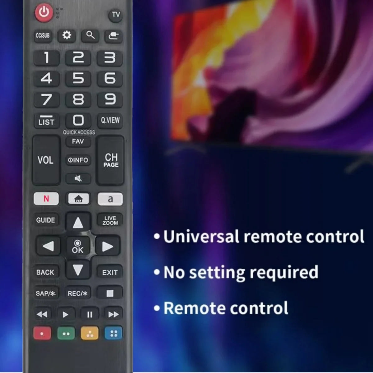Nouvelle télécommande AKB75375604 compatible avec les TV SMART 43UK6300PUE 32LK610BPUA 49UK6300PUE 55UK6300PUE