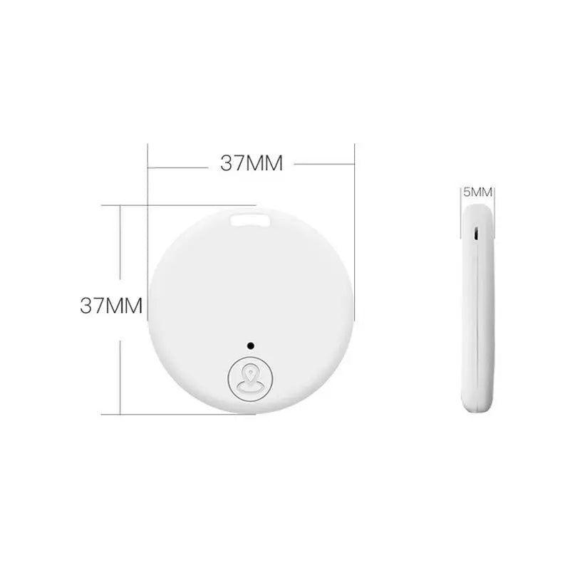 Mini GPS-locator med tyverialarm, smart Bluetooth-kompatibel tracker til pung og nøglering, hunde-, kæledyrs- og børnesporing, nøglefinder