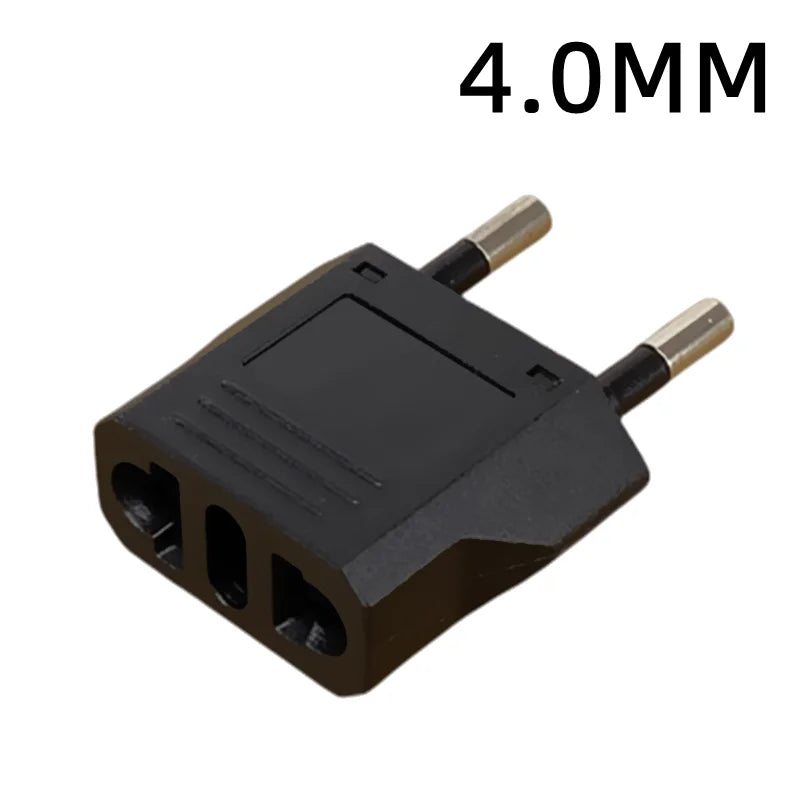 1-50 stk. EU-/Euro-/KR-stikadapter, US-til-EU-stikadapter, rejseadapter til KR og EU, elektrisk EU-/KR-stikkonverter, strømstik og AC-udtag