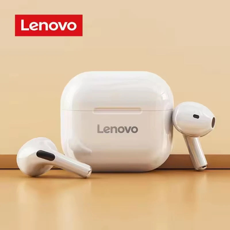 Écouteurs Bluetooth LenovoLP40 TWS son immersif HIFI avec micro Écouteurs sans fil Commande tactile Appel HD Écouteurs de jeu Mode
