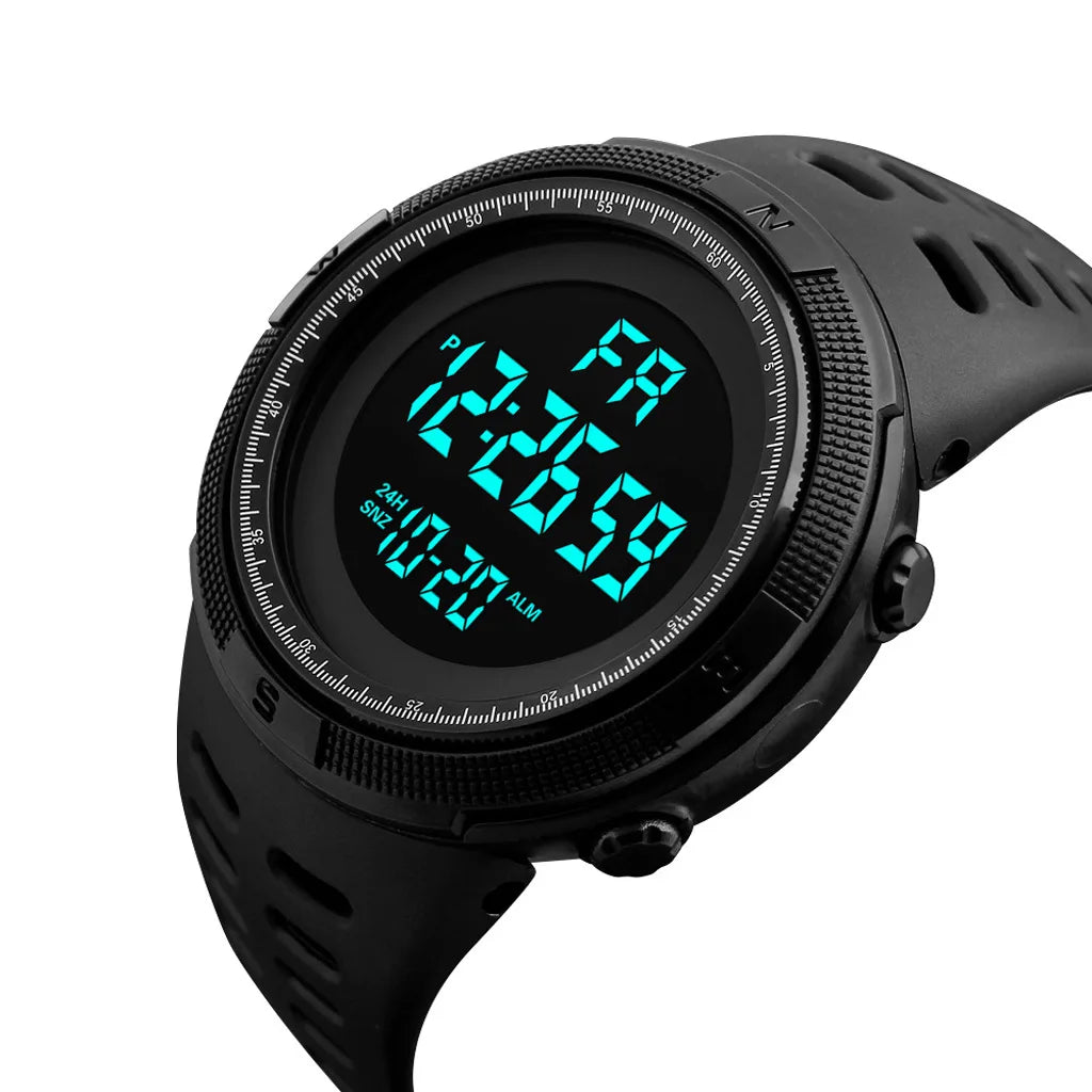 Electronic Watch For Men Military Sports Watches Luminous Multifunction LED Digital Wristwatch for Man, Kids, Boys, Students, Teens