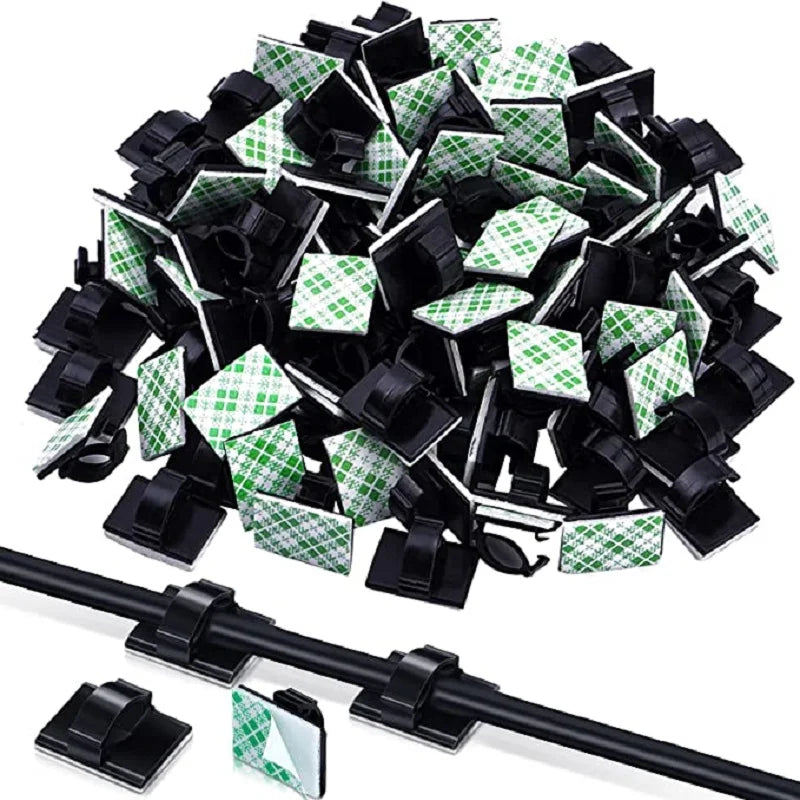 30 organiseurs de câbles, support de cordon, gestionnaire de câbles pour bureau, enrouleur de câble de données de charge USB, gestion des câbles