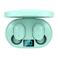 TWS-trådløse ørepropper med Bluetooth 5.0, digital skærm, mini-in-ear-hovedtelefoner, stereosamtaler og LED-opladningsetui
