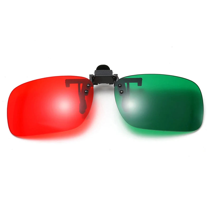 Nouvelles Lunettes 3D Rouge Bleu Vert Monture Noire Pour Films Anaglyphes Dimensionnels Lunettes TV Pour Films 3D
