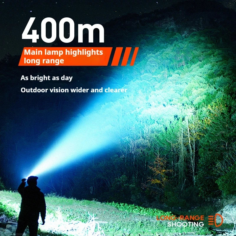 2025 New Philips SFL3121 USB Rechargeable Flashlight, Outdoor Search and Rescue, Rescue Operations, Emergency Rescue Flashlight