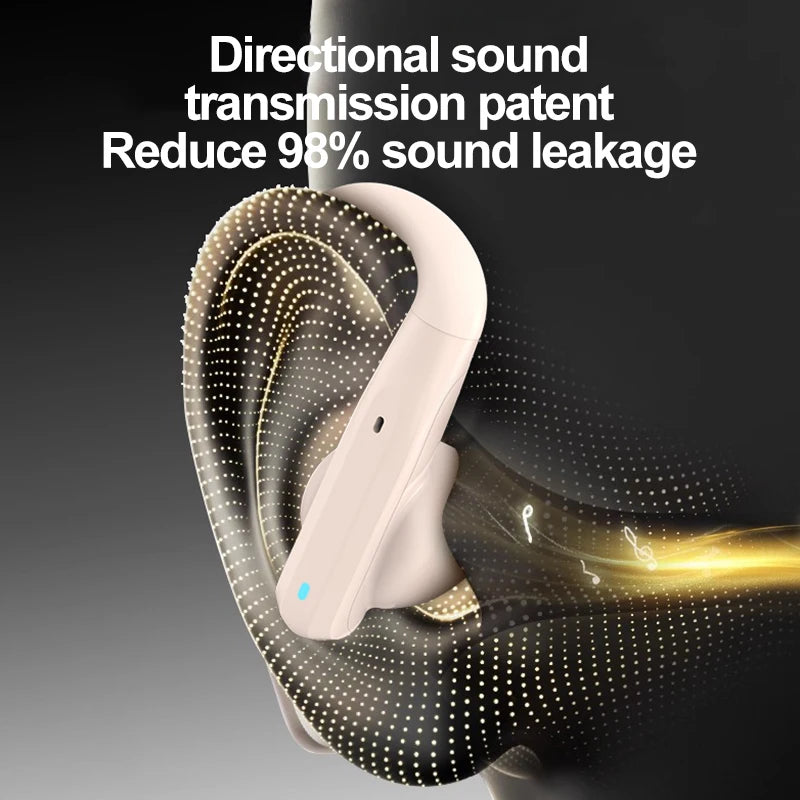 Latest Headphone Tws Dual Mic Enc Ows Hands Free Ireless Open Ear Noise Reduction Running Sports Earbuds Audifonos