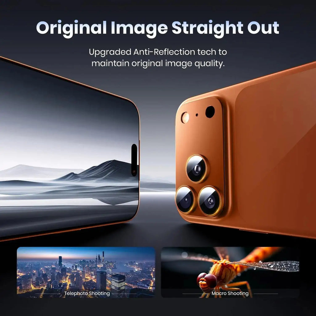 For Phone 17 Pro Max 17 Pro Camera Lens Protector Strong Adsorption Metal Ziai Glass Camera Screen Full Protective Cover