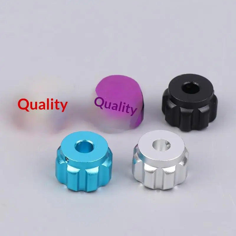 /KQM/Regulatorknap til simulator, kontaktknap til simulatorrat, diameter 20mm med 6.0mm huller (regulatorknap til racersimulator), metal