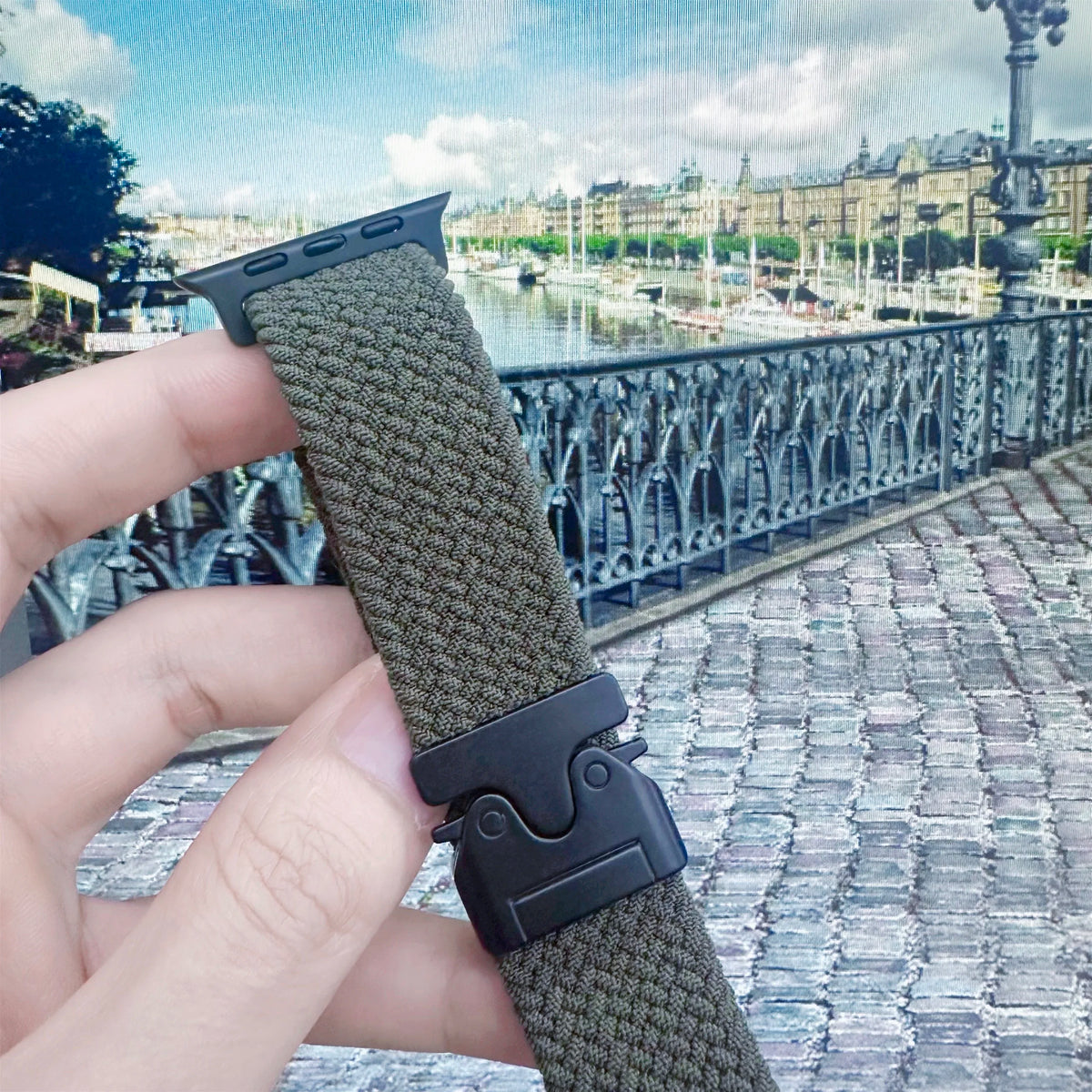 Strap For Apple Watch Band 46mm 44mm 42mm 40mm 45mm 41mm 38mm Correa Parachute Bracelet IWatch Series 10 9 8 7 6 SE Ultra 2 49mm