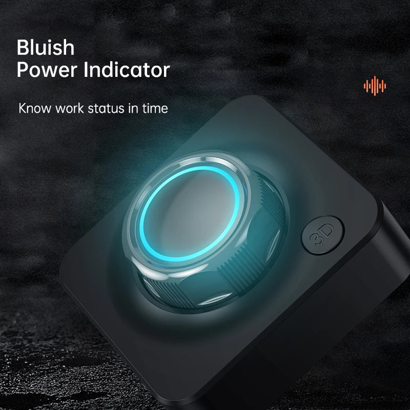 Receptor de audio Bluetooth 5.0, adaptador inalámbrico de música estéreo 3D, tarjeta TF, RCA de 3.5 mm, conector AUX de 3.5 mm para coche, altavoz, amplificador y auriculares