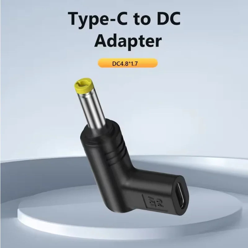 5V Type-C til DC-strøm- og opladningskonverter, mini-USB-C-opladningsadapter til PSP 1000, 2000 og 3000, konverteringsadapter til opladning