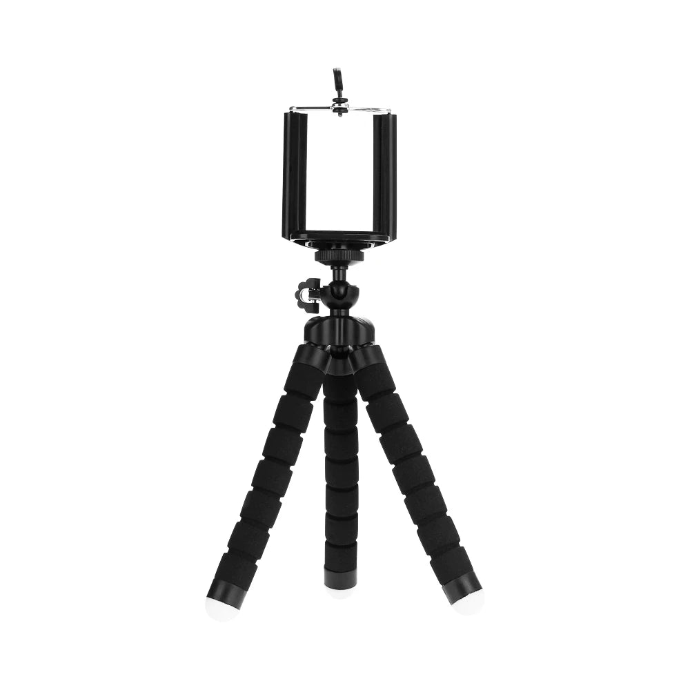 Trípode para teléfono y cámara móvil, soporte con pinza para smartphone, monopie, trípode de pie, trípode mini pulpo Stativ para teléfono