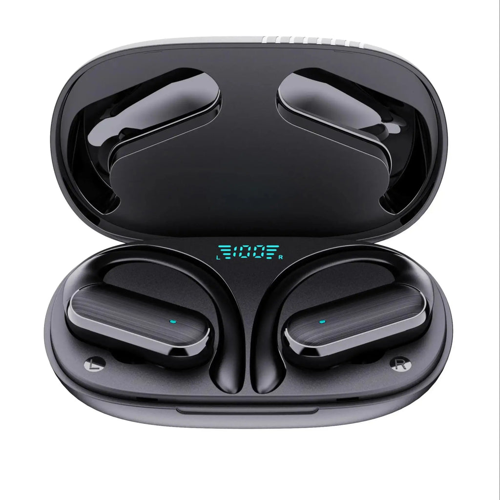 Auriculares inalámbricos BOSECXT Bluetooth 5.3, estéreo TWS, con gancho para la oreja, Hi-Fi, HD y micrófono, para iPhone y Android