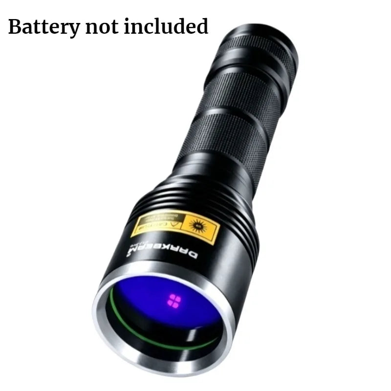 Linterna UV de 365 nm, lámpara de luz morada con espejo negro, LED de luz negra para curado, tiña de gatos, manchas de orina de mascotas, marcas y revisión de escorpiones