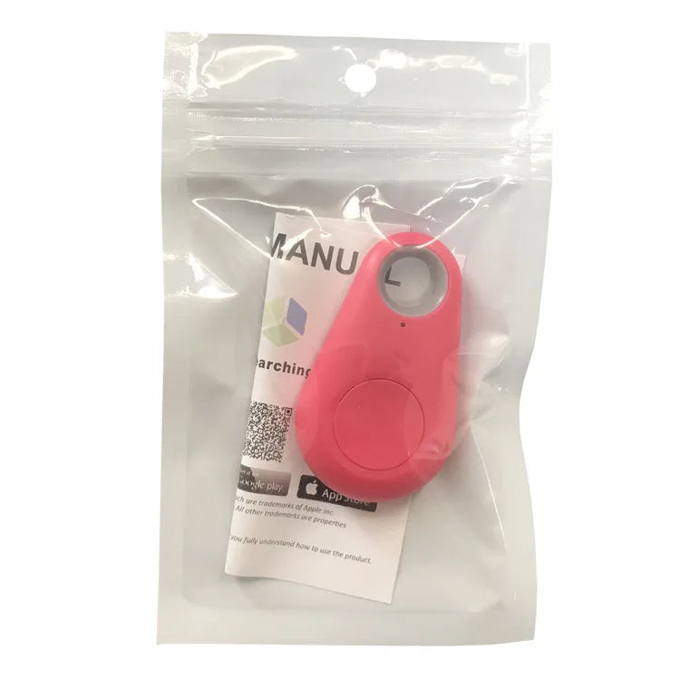 Mini GPS-locator med tyverialarm, smart Bluetooth-kompatibel tracker til pung og nøglering, hunde-, kæledyrs- og børnesporing, nøglefinder