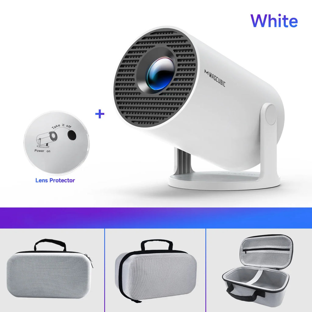 Magcubic Projector HY300 Pro 8K Android 14 Dual Wifi6 290ANSI Allwinner H726 BT5.4 1080P 1280*720P Home Cinéma Extérieur Projecteur