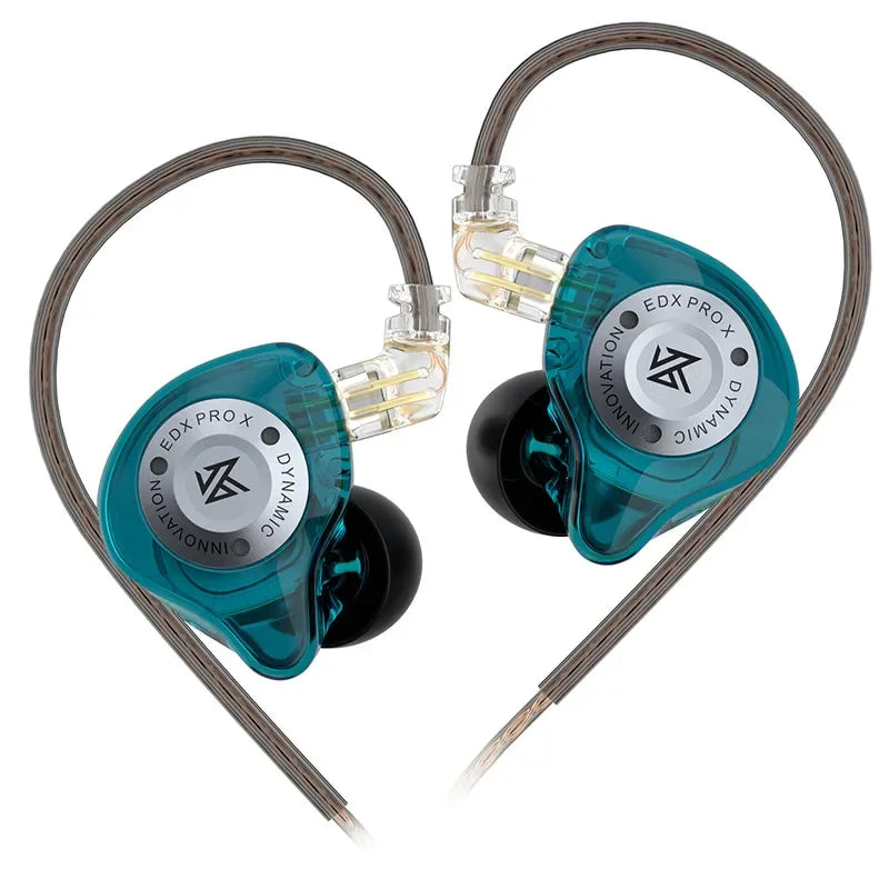 KZ EDX PRO X dynamiske øretelefoner, HIFI-bas, earbuds til sport og musik med støjreduktion, headset, KZ EDX PROX ZSTX ZSN PROX EDC EDA ZVX