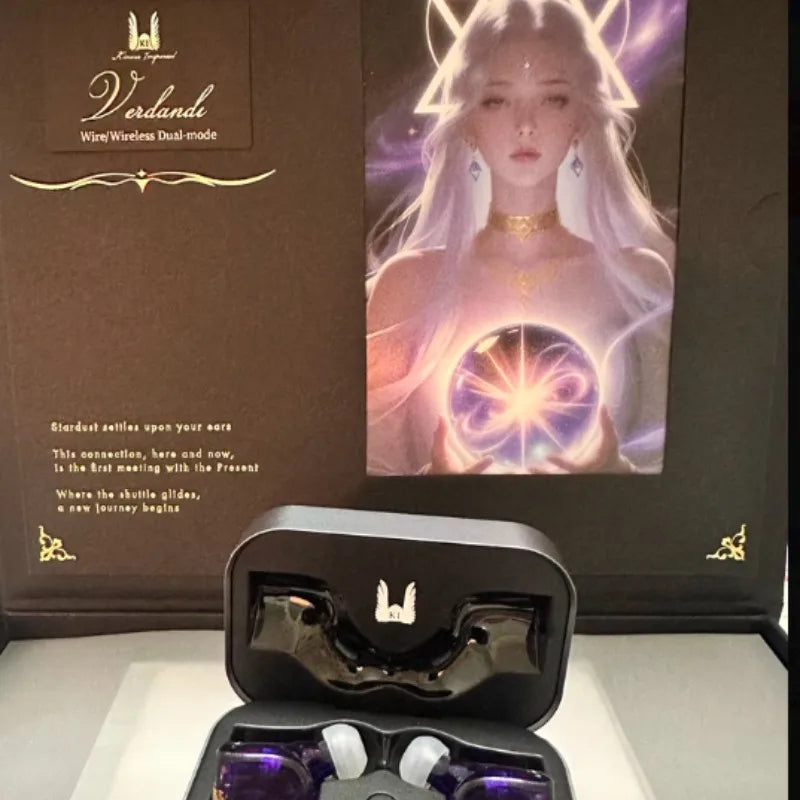 KINERA Verdand Bluetooth Earphones Dual-Mode Bone Conduction TWS Bluetooth Wired Dual-Mode Hi-Fi In-Ear Headphone