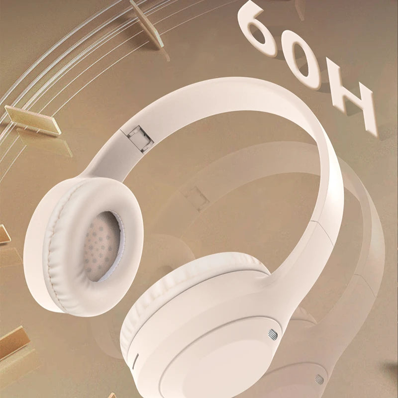 Over-ear HIFI-stereoheadset M5, trådløse Bluetooth 5.3-hovedtelefoner til sport og gaming, øretelefoner med understøttelse af TF/AUX og støjreduktion