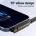 240W USB type-c Lightning Built-in Stand Adapter Multi-function Foldable Converter for phone