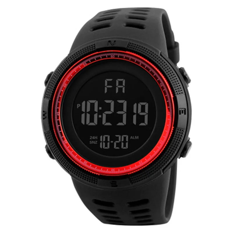 Electronic Watch For Men Military Sports Watches Luminous Multifunction LED Digital Wristwatch for Man, Kids, Boys, Students, Teens
